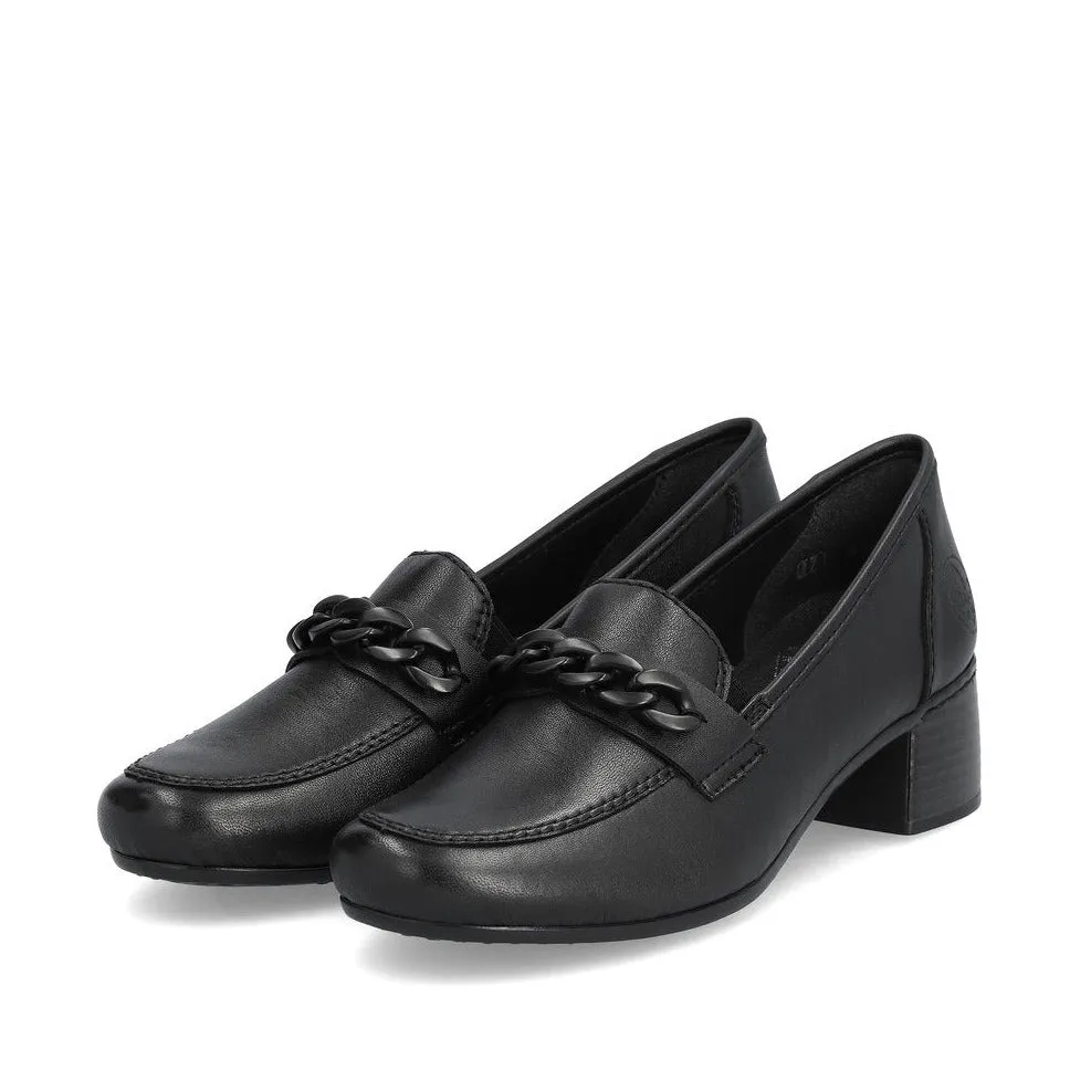 41660-00 Black Slip On Heel