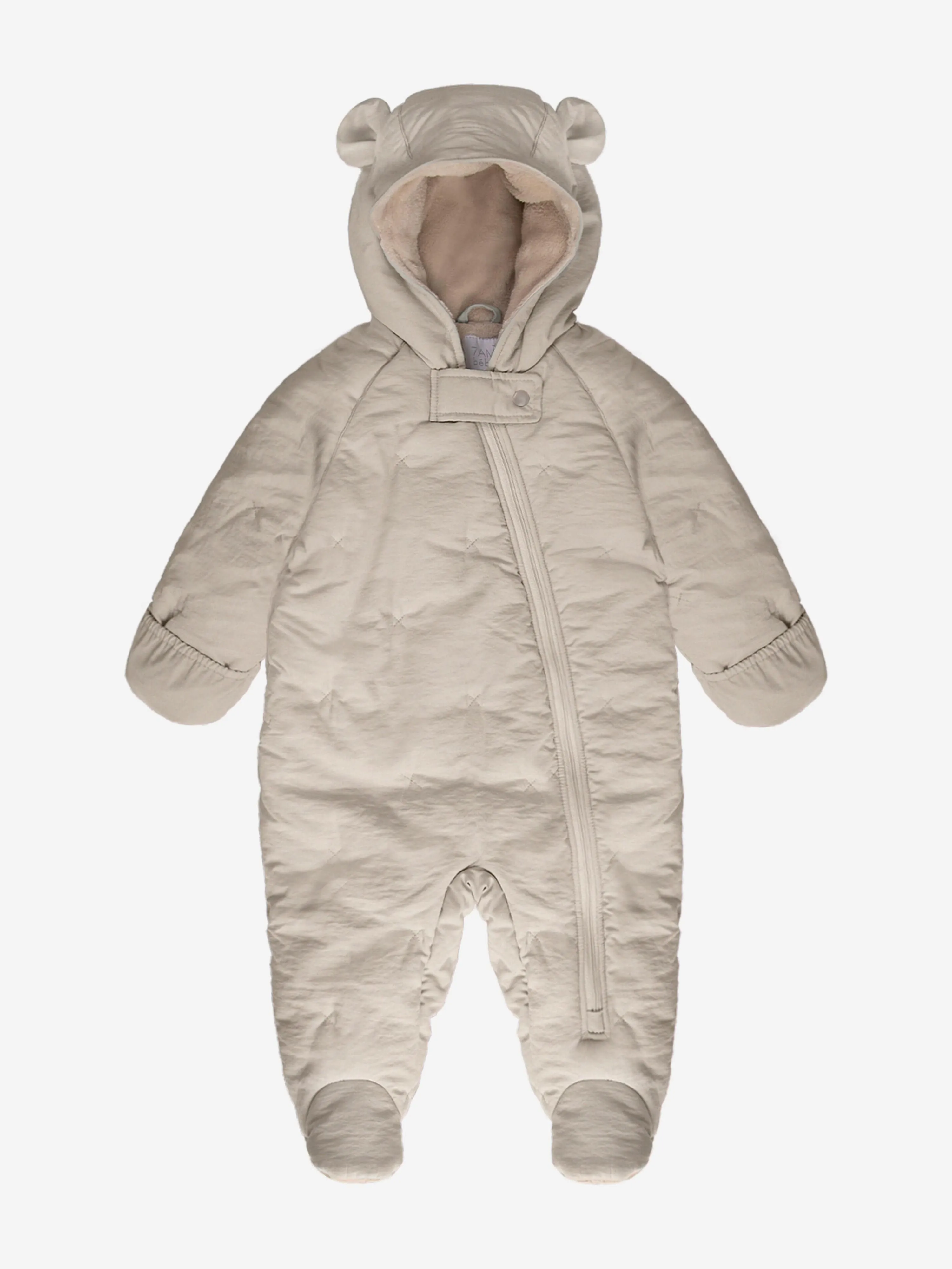 7AM Enfant Baby Snowsuit-Airy in Beige