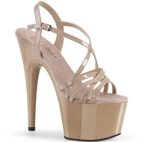 ADORE-713 Strappy Platform Stripper Sandal