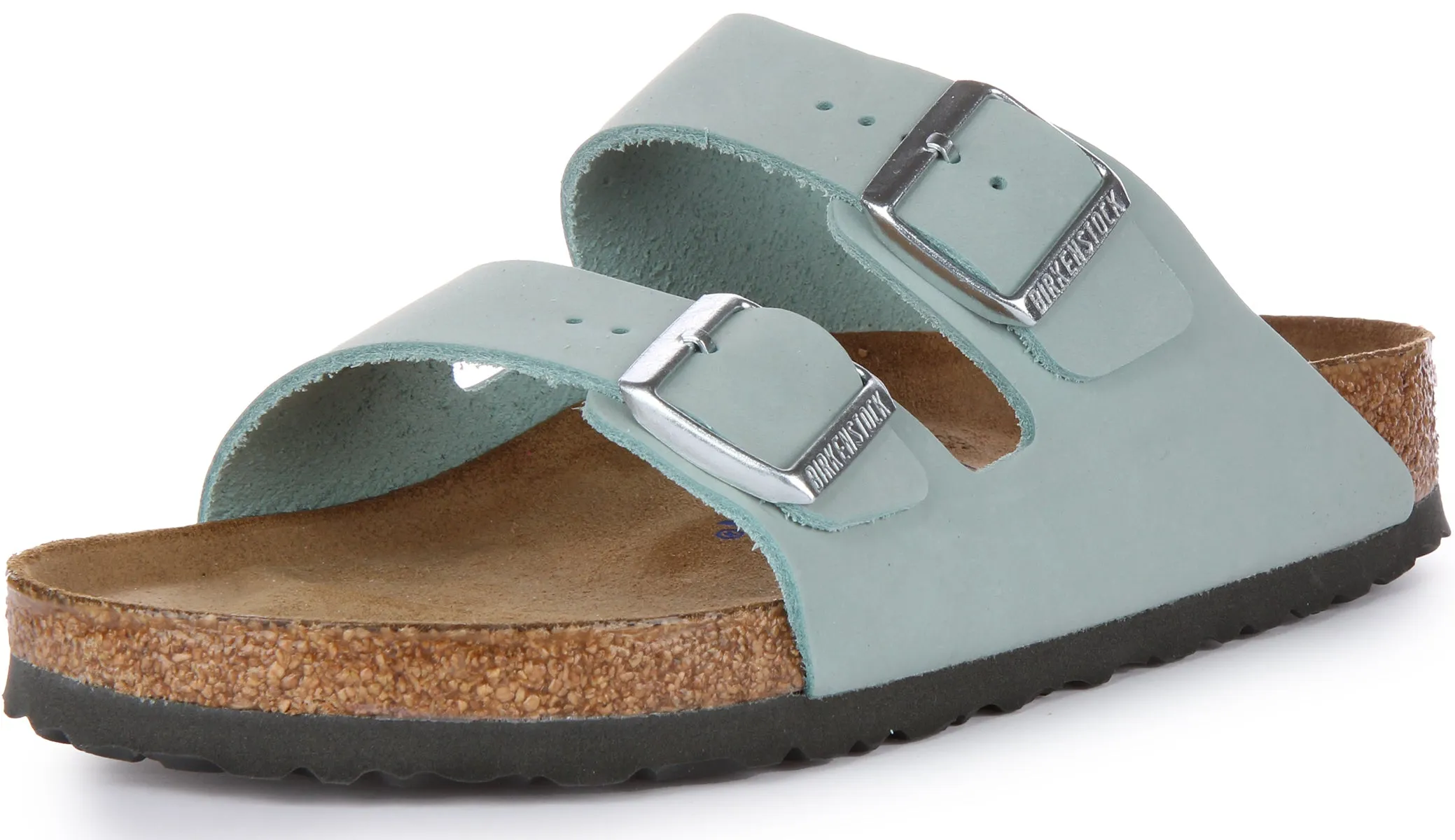 Birkenstock Arizona SFB In Aquablue | Regular Fit