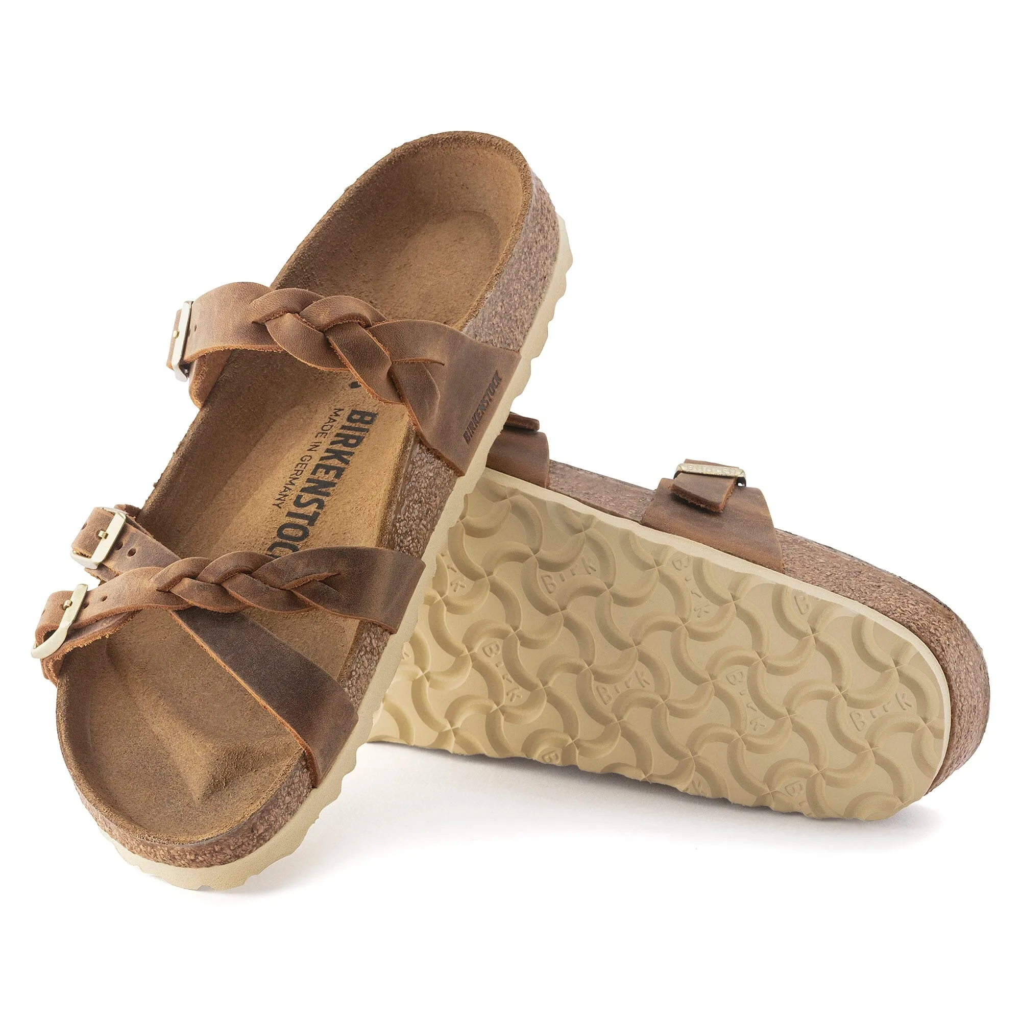 BIRKENSTOCK FRANCA BRAID OILED LEATHER