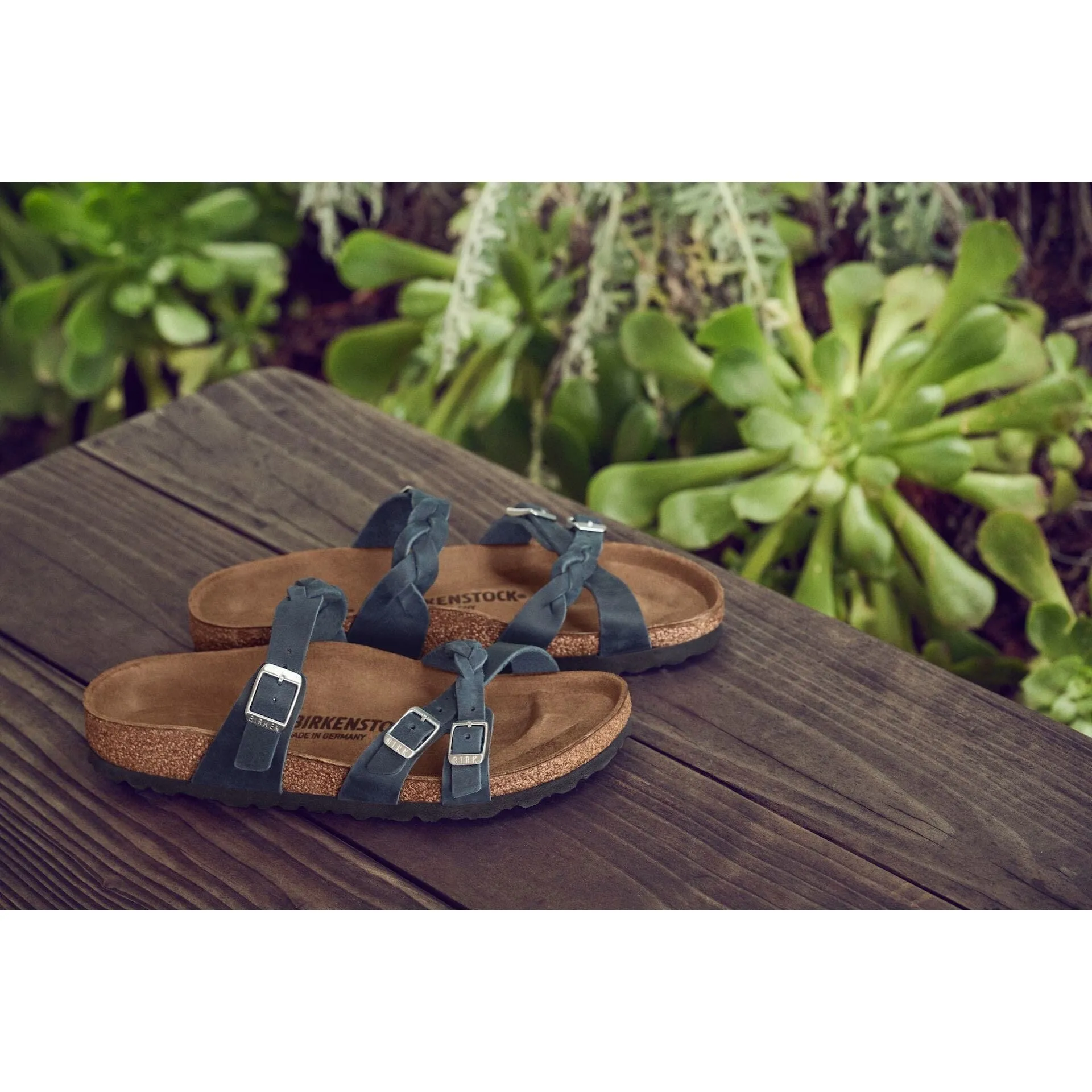 BIRKENSTOCK FRANCA BRAID OILED LEATHER