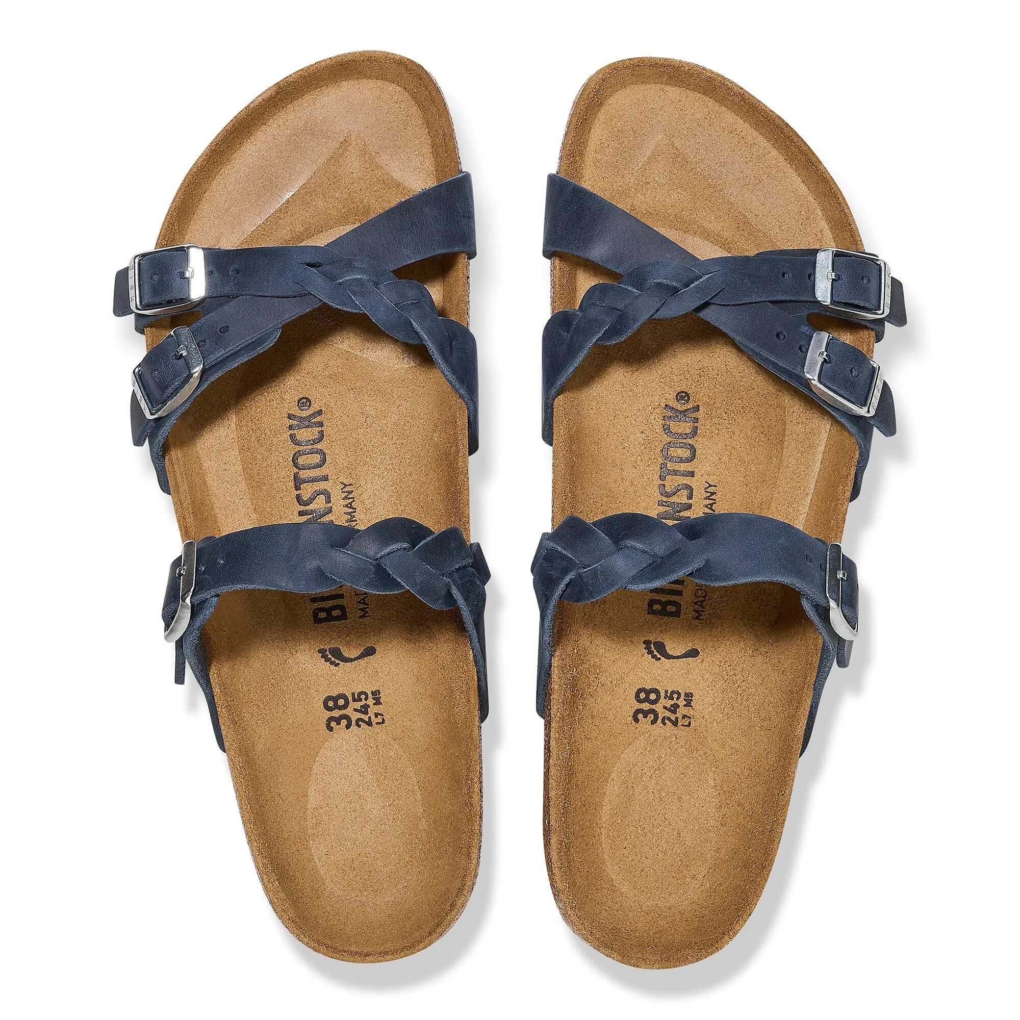 BIRKENSTOCK FRANCA BRAID OILED LEATHER