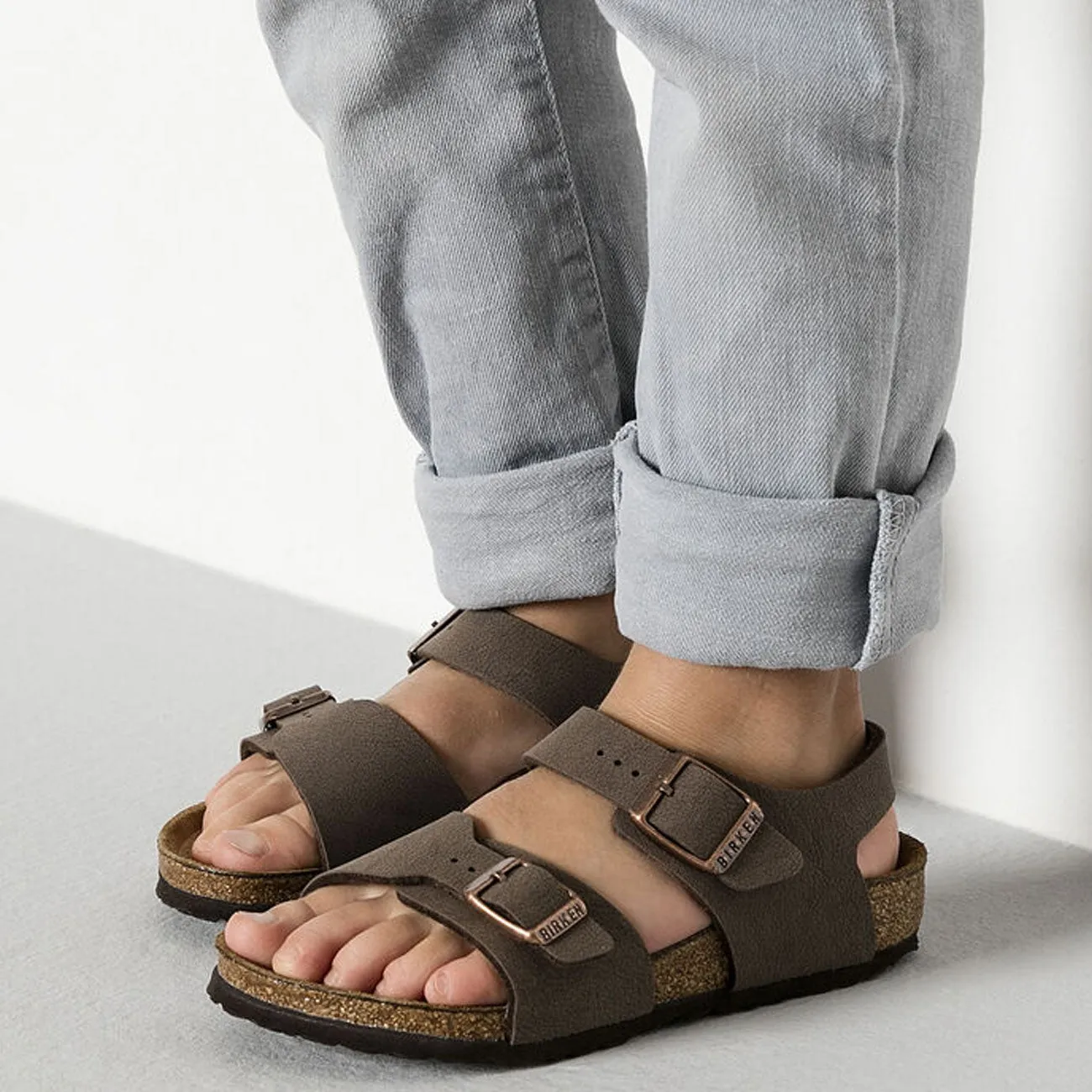 Birkenstock New York Kids BFBC Mocha Sandal