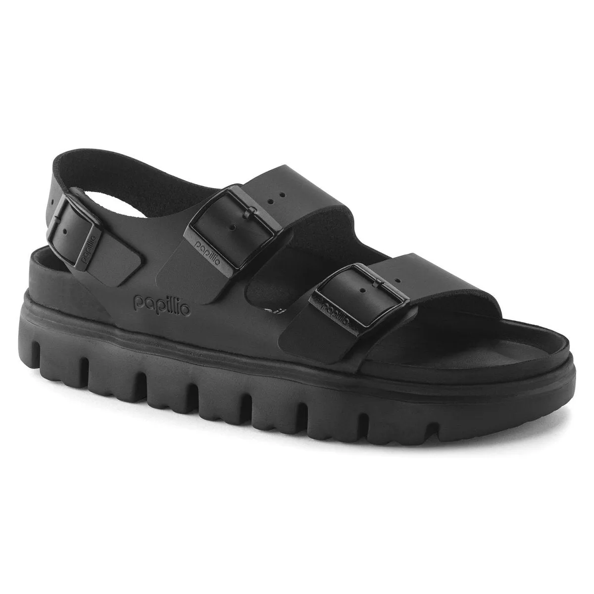 Birkenstock Women's Milano Chunky Exquisite Black Leather