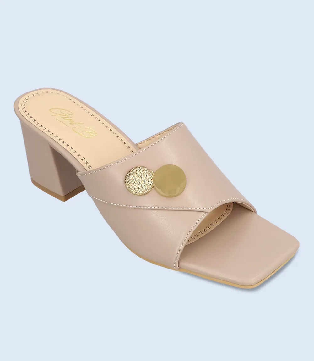 BW6330-KHAKI-Slipper Heel