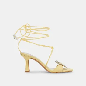 DAIZY HEELS YELLOW STELLA