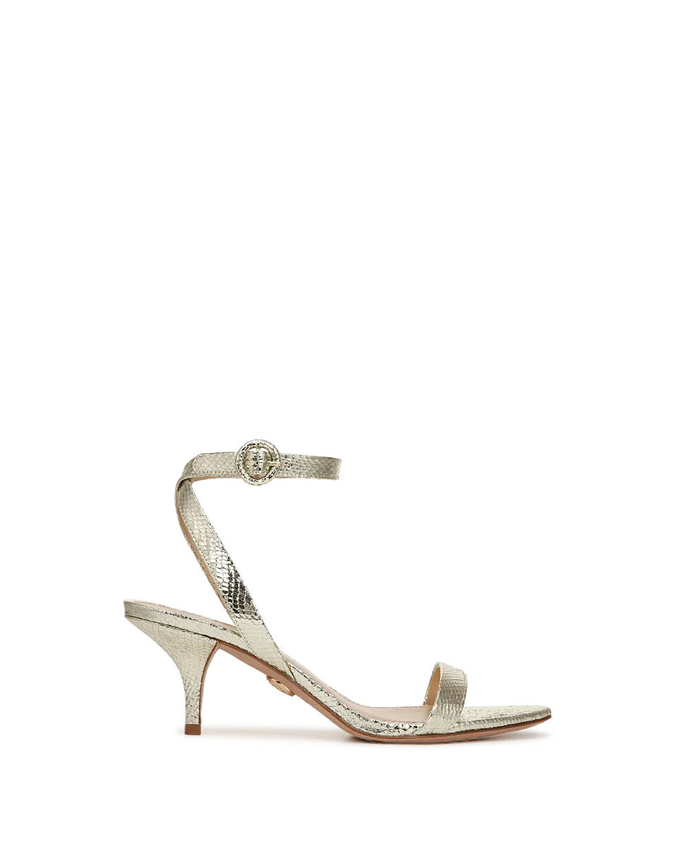 Darcelle Metallic Leather Sandal