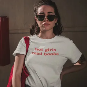 Hot Girls Read Books Tee