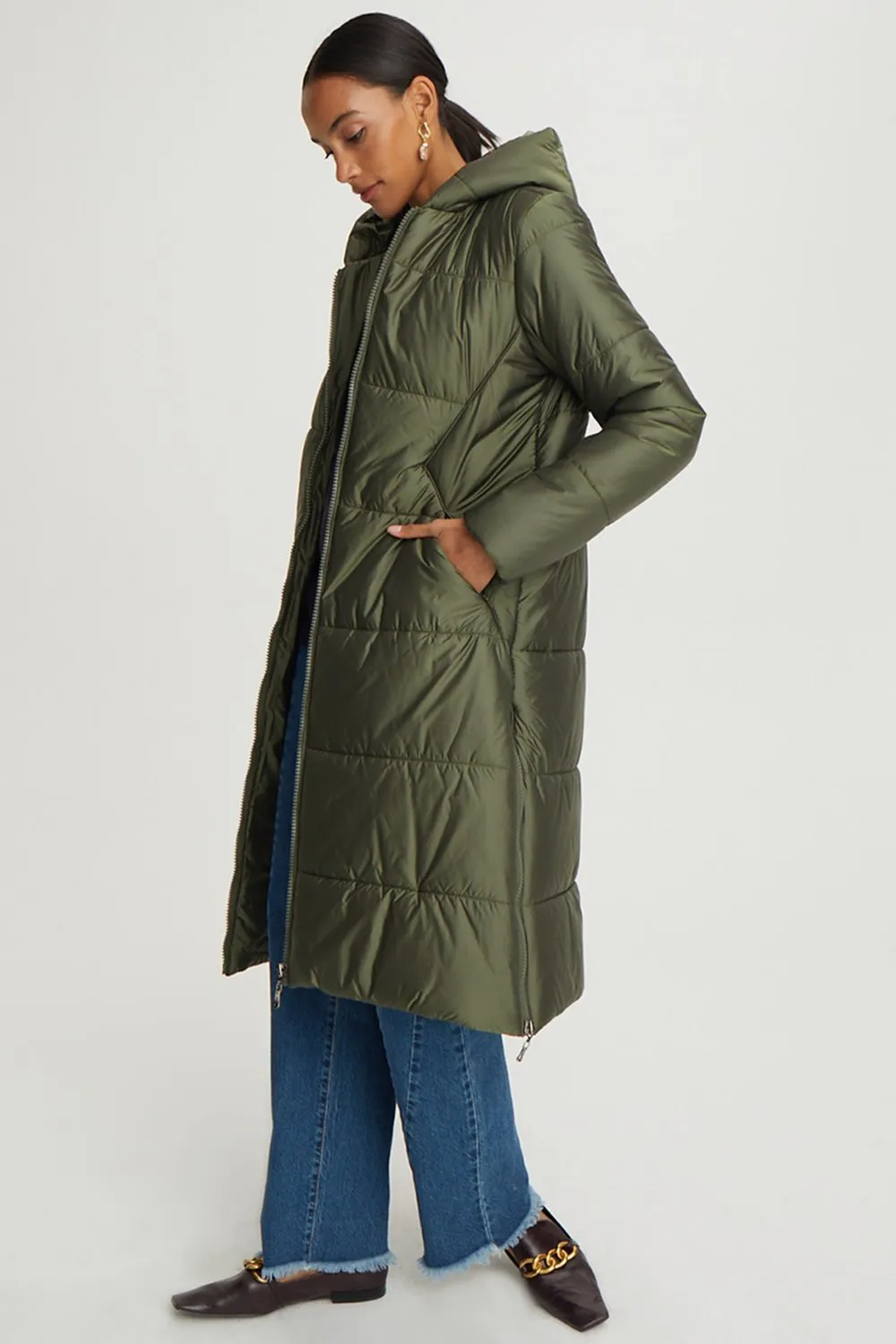 Lars Fitted Puffer Coat