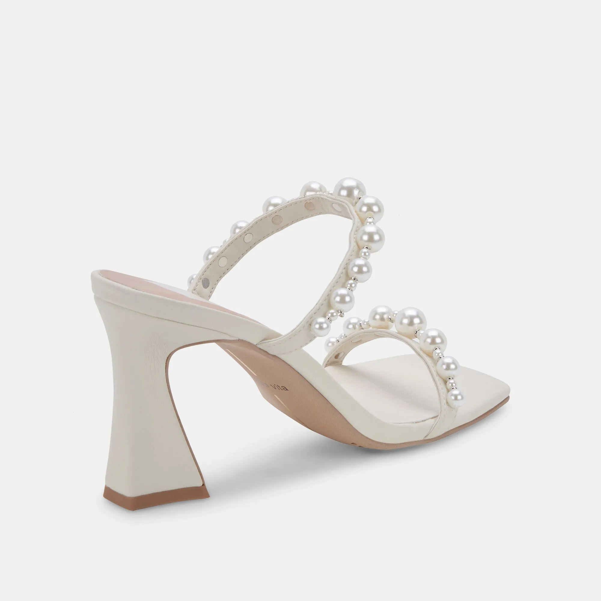 NAJA PEARL HEELS IVORY STELLA