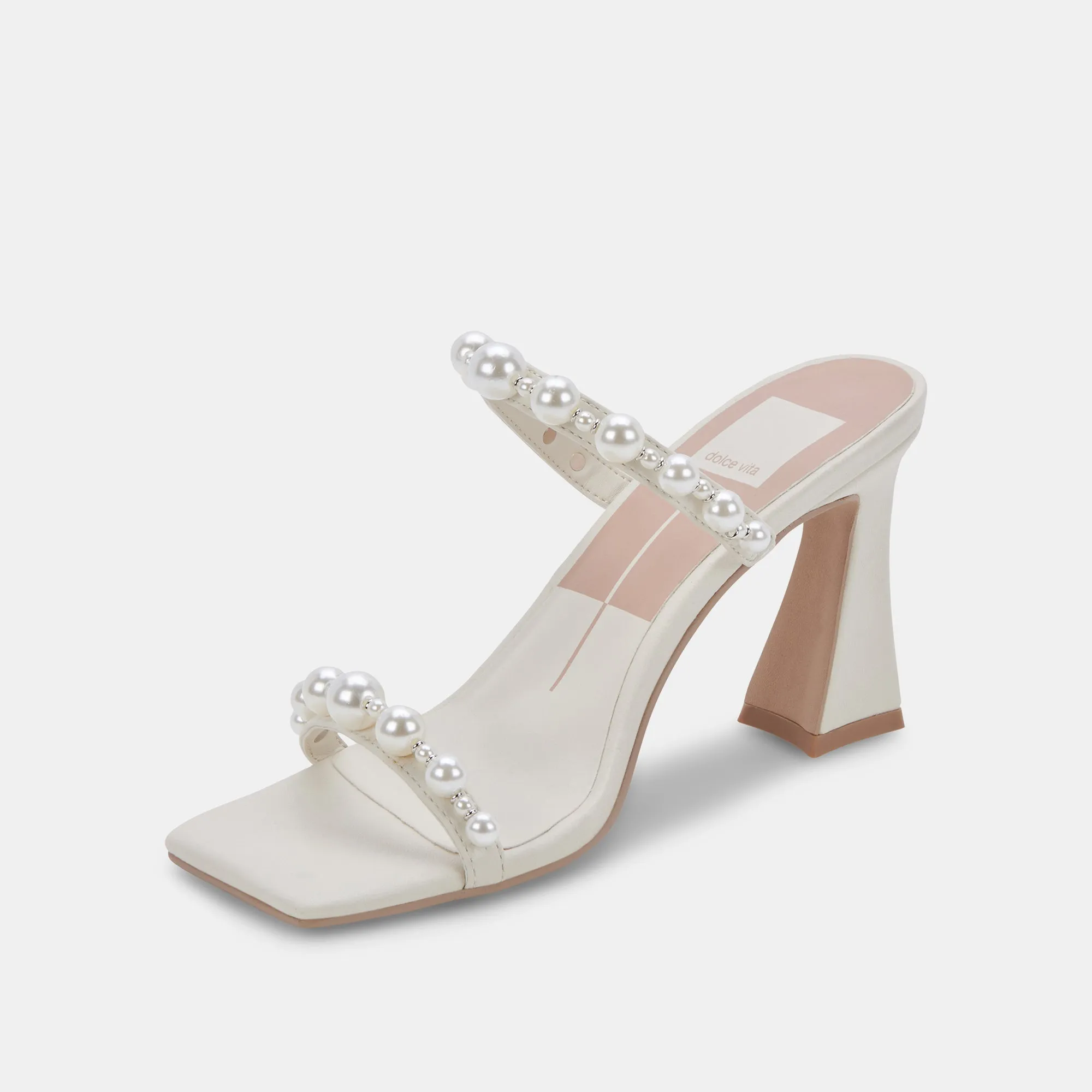 NAJA PEARL HEELS IVORY STELLA