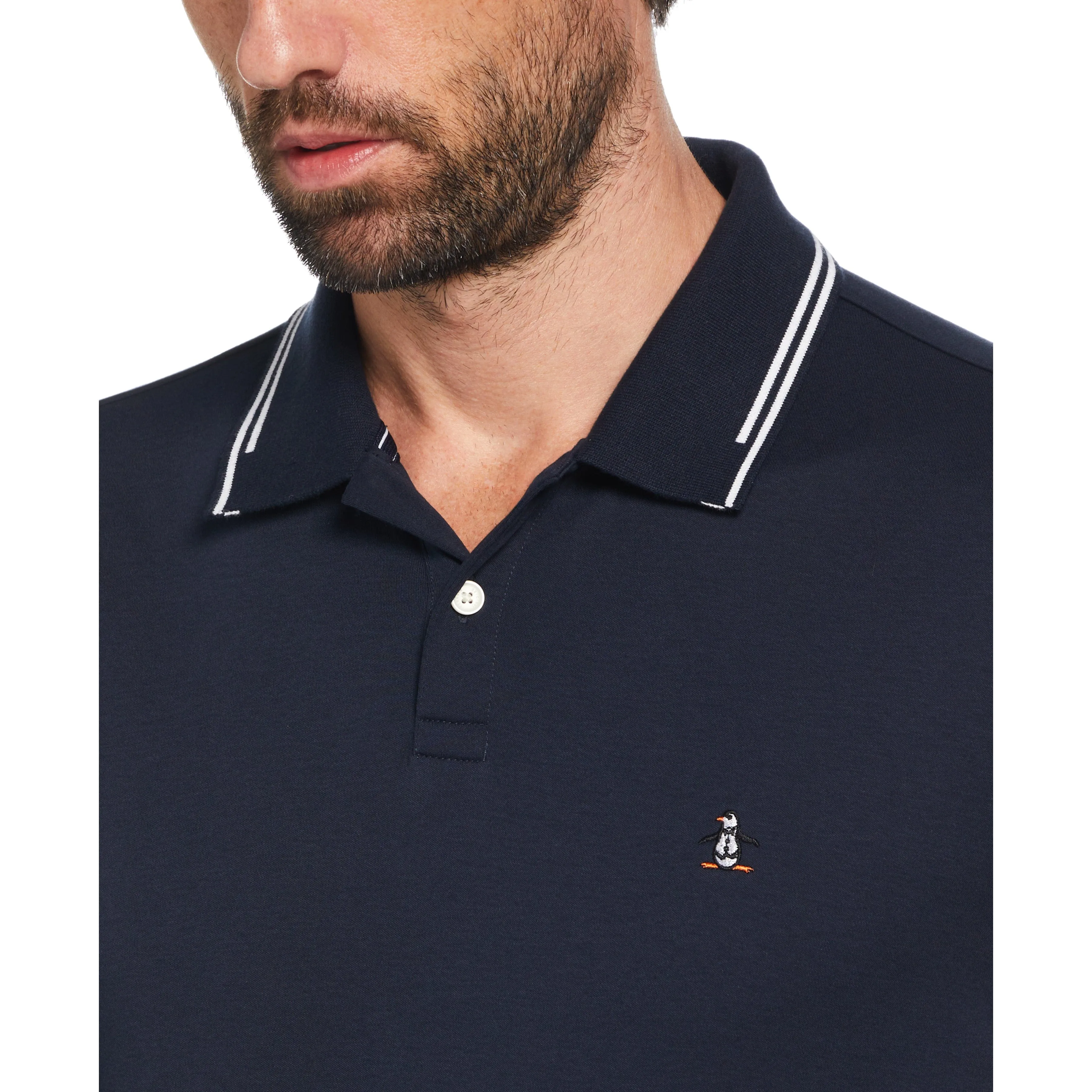 Organic Interlock Tipped TV Pete Polo