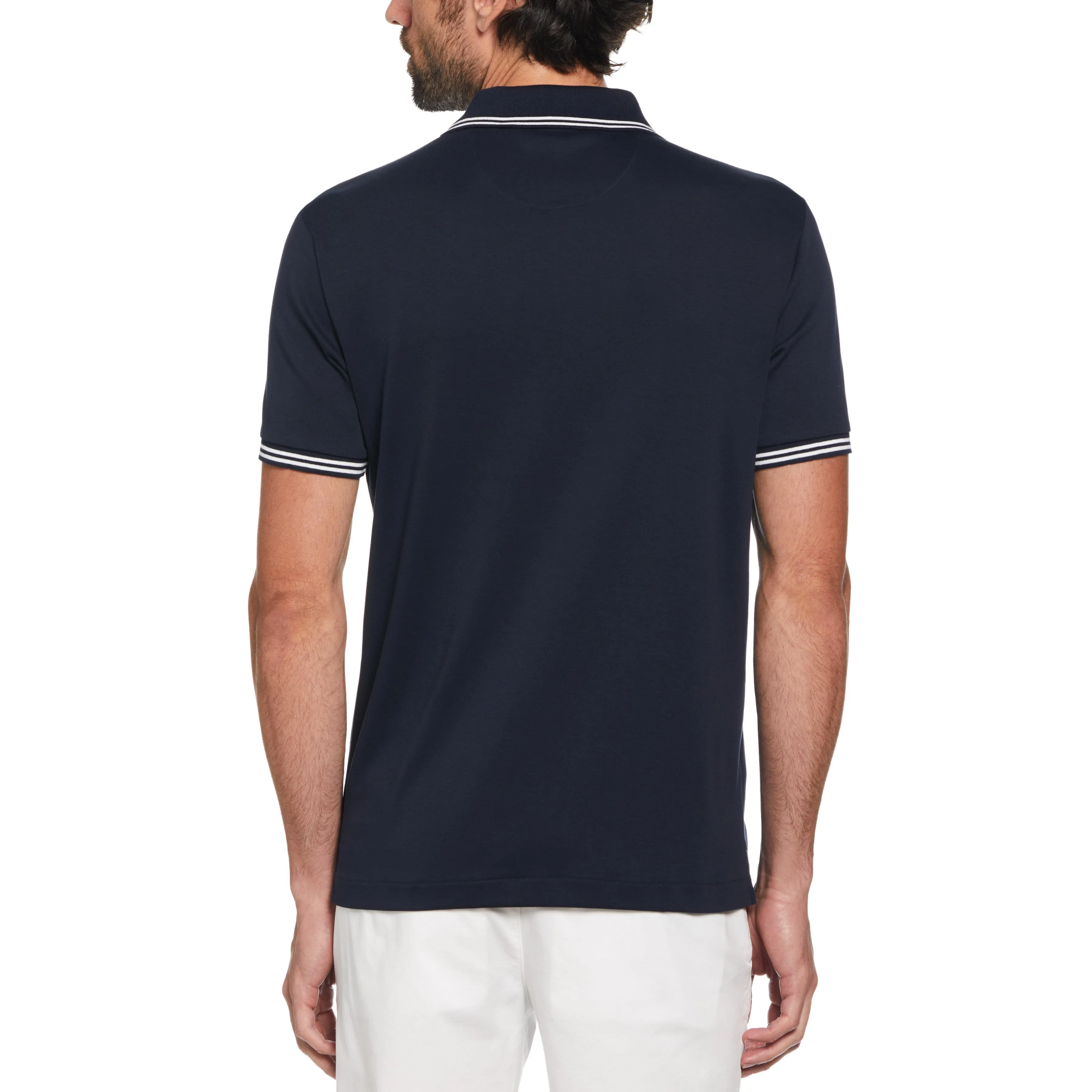 Organic Interlock Tipped TV Pete Polo