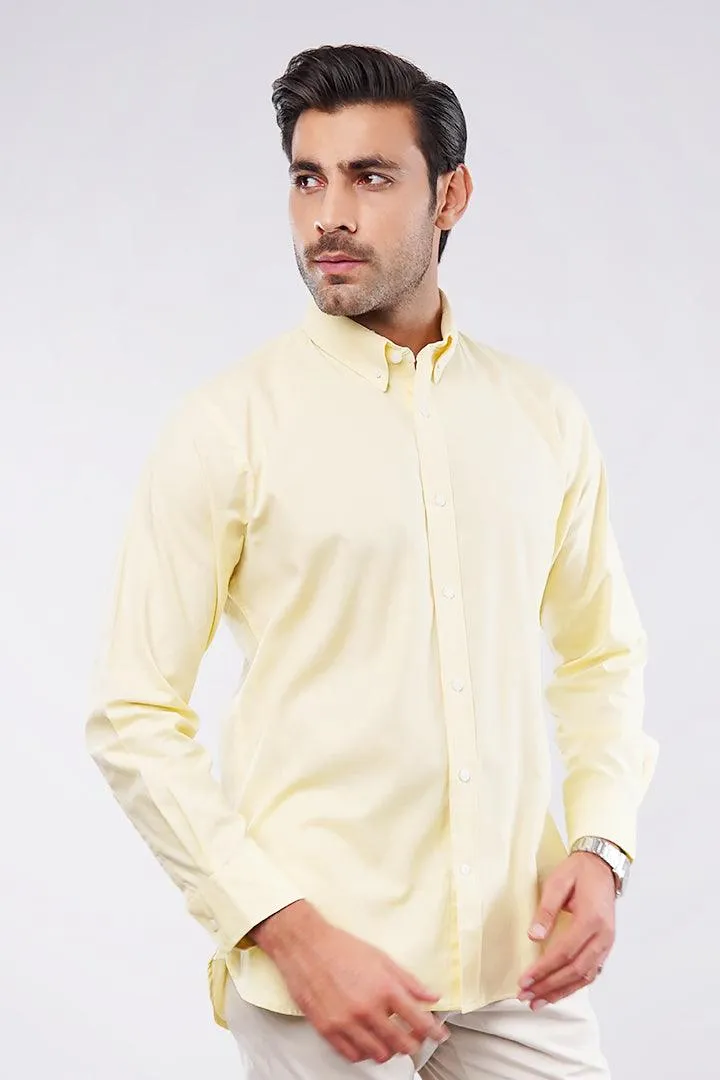 Oxford Shirt - Lemon Yellow