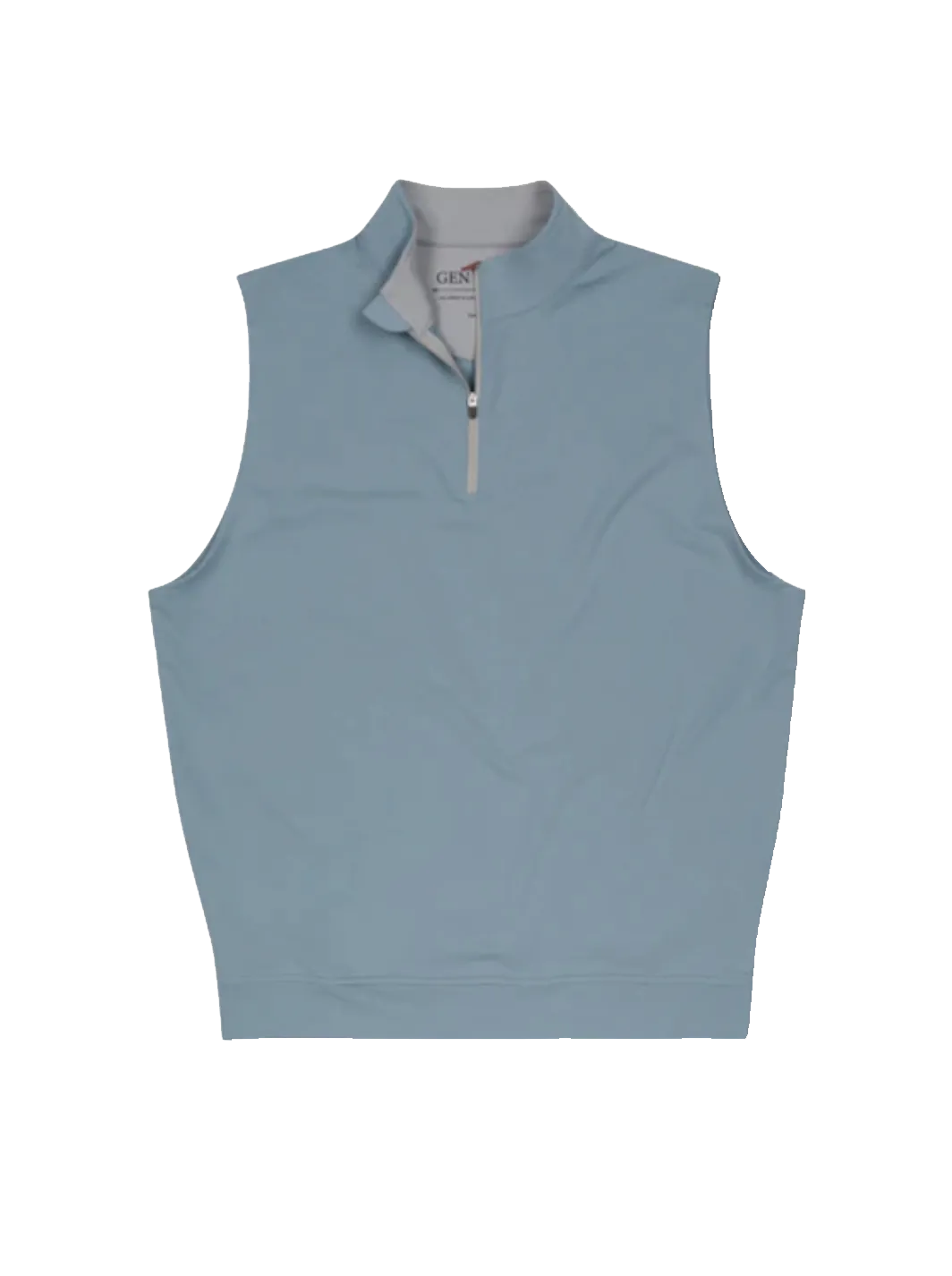 Performance Classic 1/4 Zip Vest Stone Blue