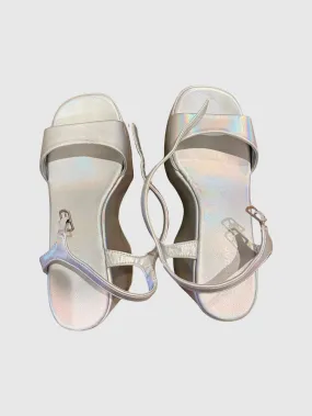 PLATFORM HEELS SILVER - SM REBOOTED