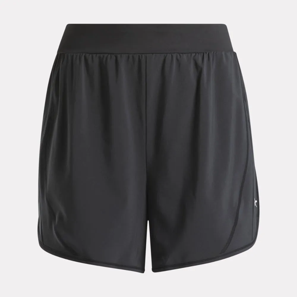 Reebok Apparel Women Lux Woven Shorts BLACK