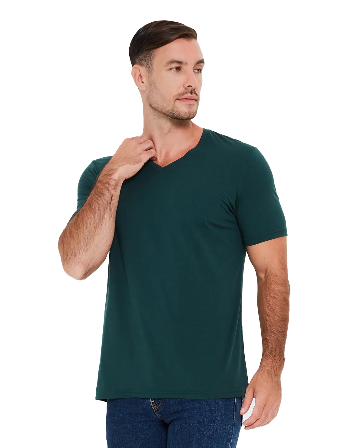 Re:Luxe Essential V-Neck - Classic Fit