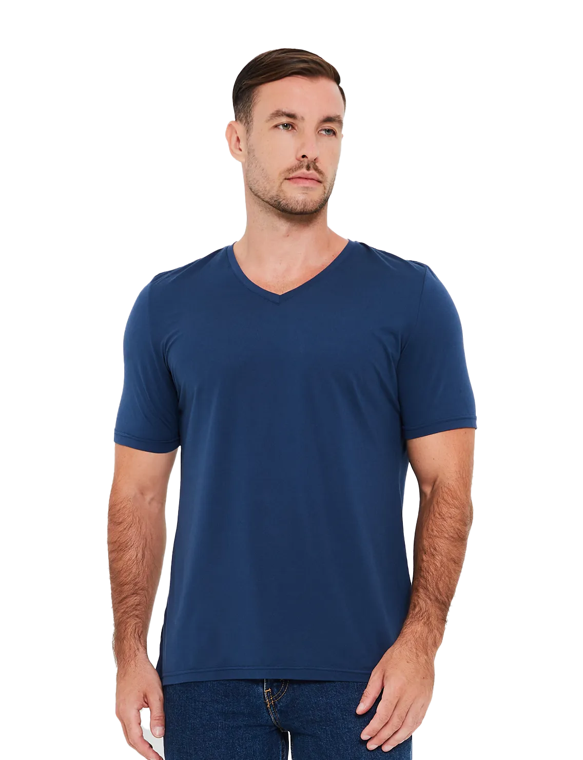 Re:Luxe Essential V-Neck - Classic Fit