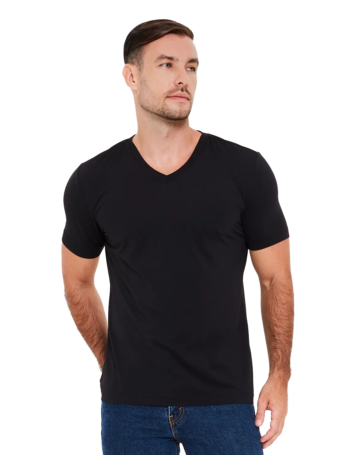 Re:Luxe Essential V-Neck - Classic Fit